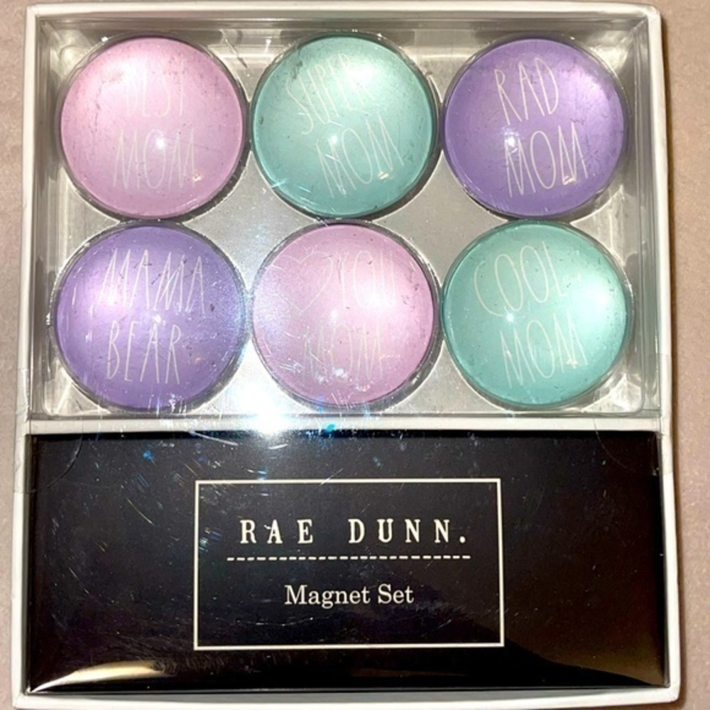 NIB Rae Dunn Magnet Set